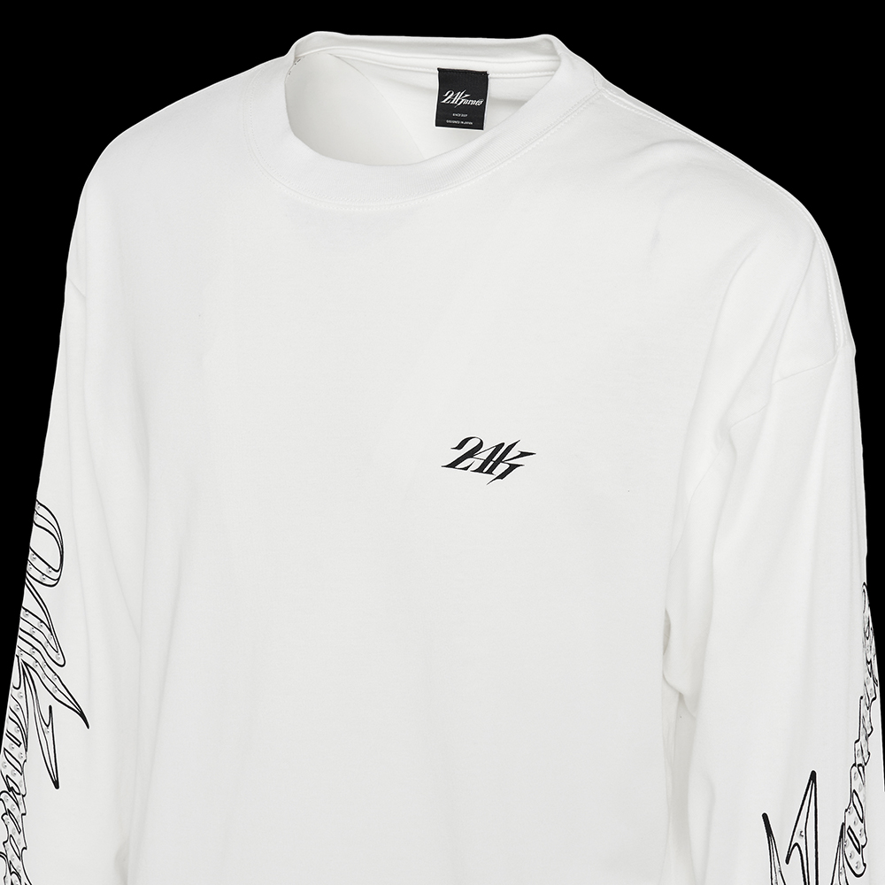 HOTFIX LOGO LS TEE 詳細画像 O.White 6