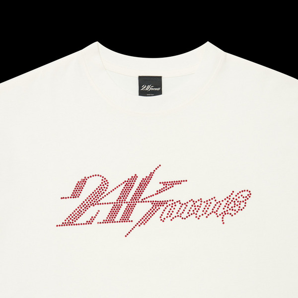 RHINESTONE SS TEE 詳細画像 Purple 12