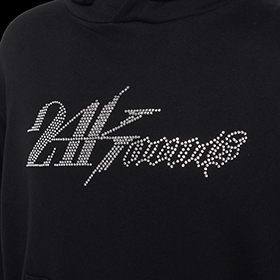 RHINESTONE PULLOVER HOODIE 詳細画像