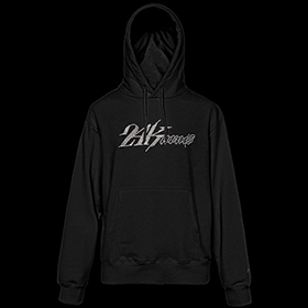 RHINESTONE PULLOVER HOODIE