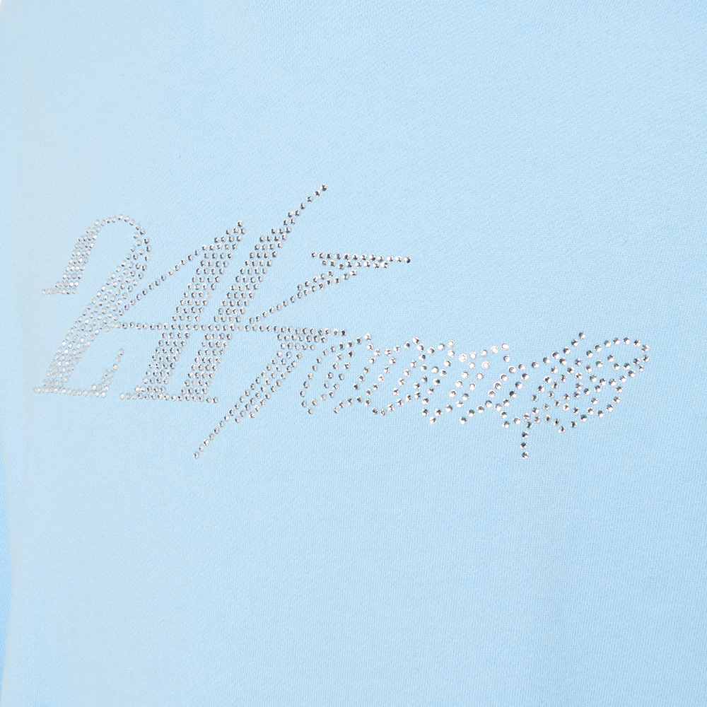 RHINESTONE PULLOVER HOODIE 詳細画像 L.Blue 10