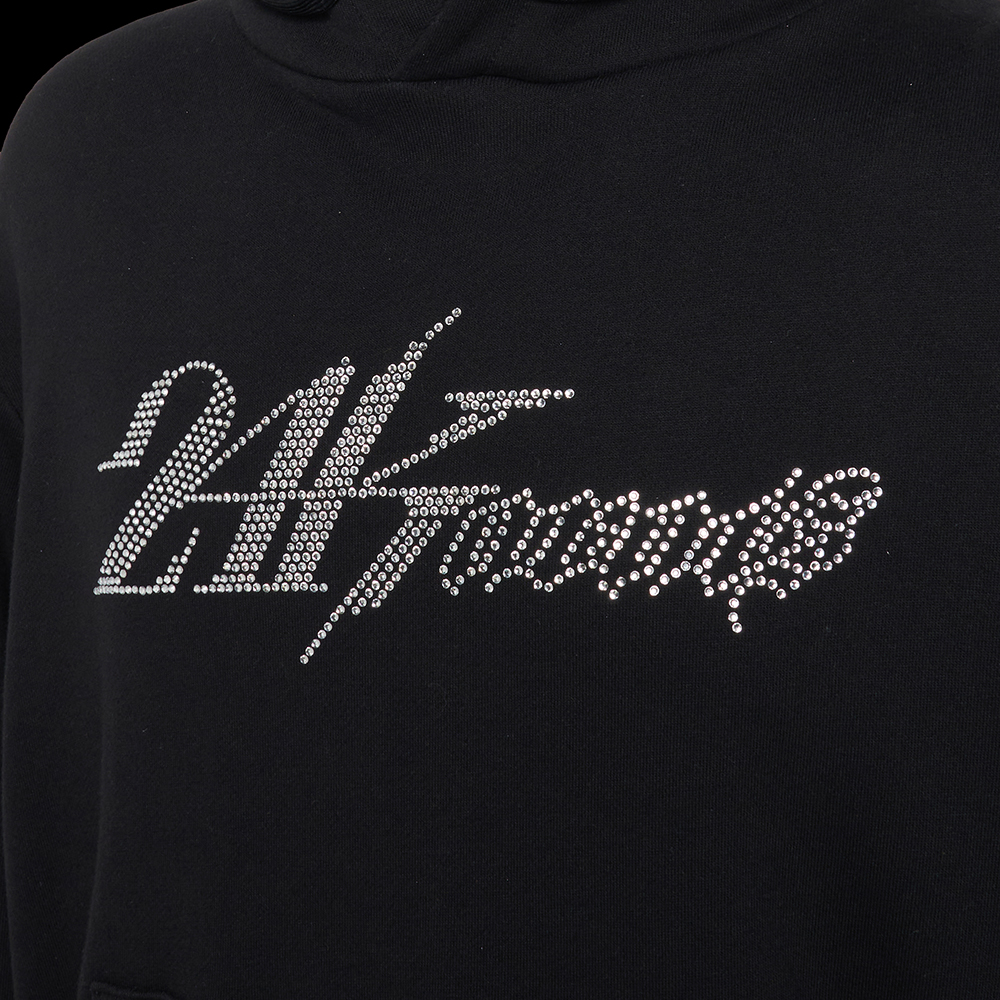 RHINESTONE PULLOVER HOODIE 詳細画像 O.White 4