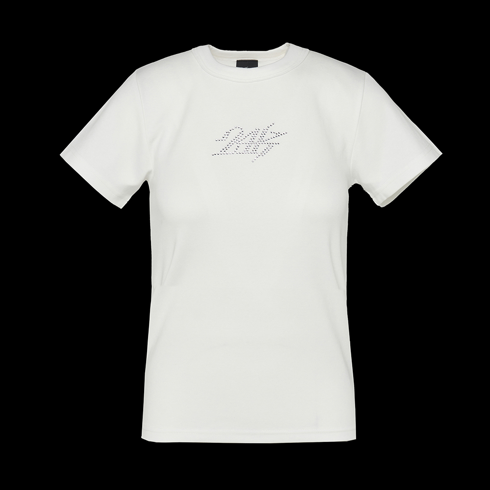 WMNS RHINESTONE TEE 詳細画像 O.White 6