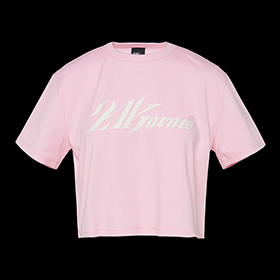 WMNS CROPPED LOGO TEE