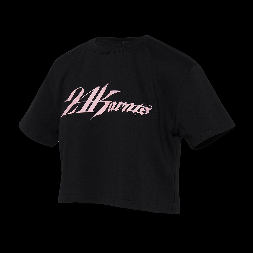 WMNS CROPPED LOGO TEE 詳細画像 L.Pink 2