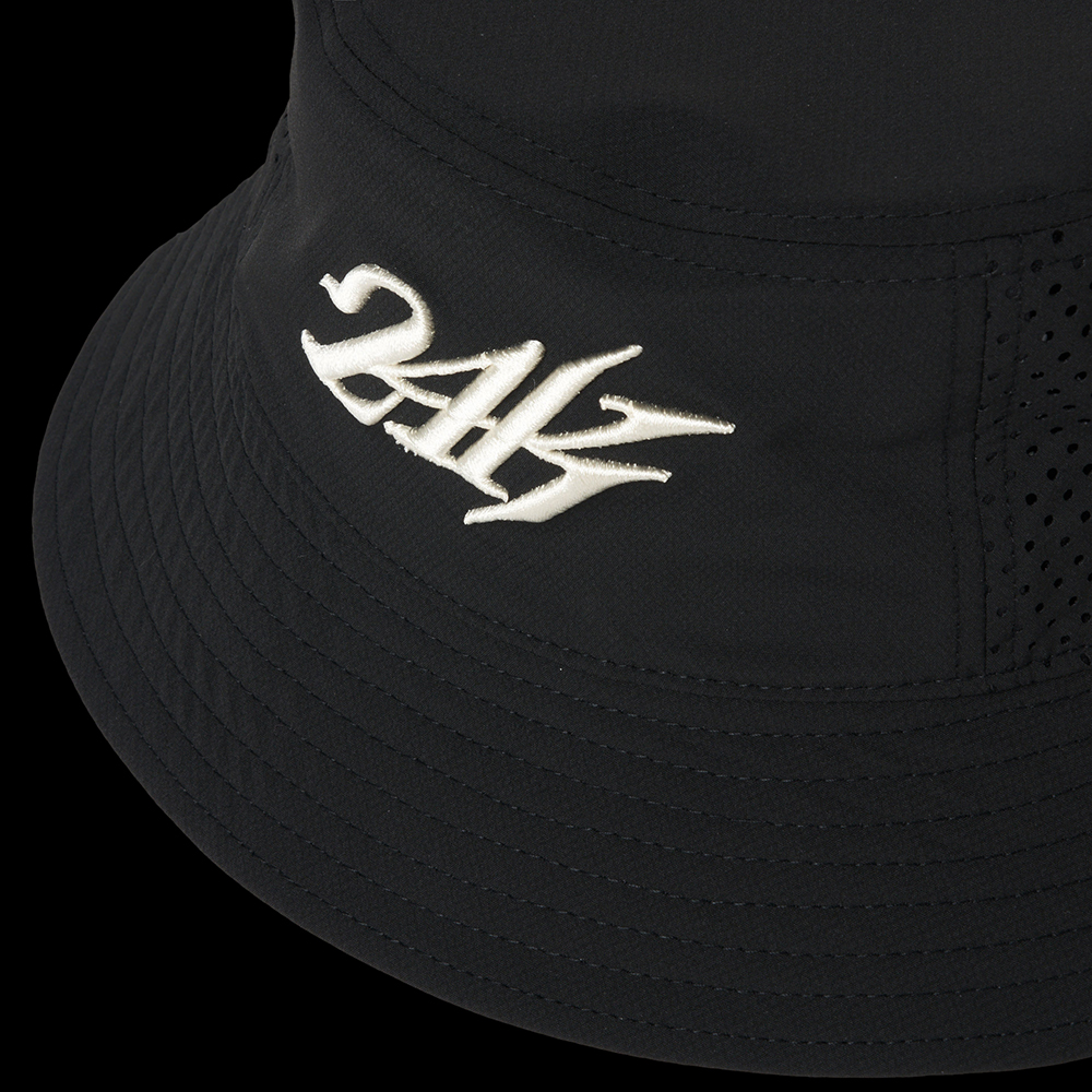 SIDE MESH BUCKET HAT 詳細画像 Black 4