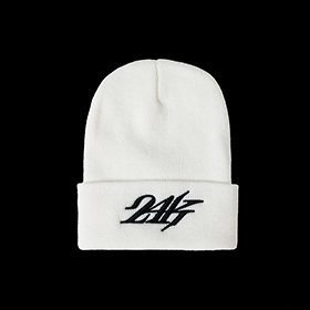 EMBROIDERED LOGO BEANIE