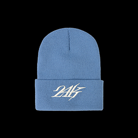 EMBROIDERED LOGO BEANIE