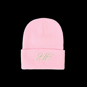 EMBROIDERED LOGO BEANIE