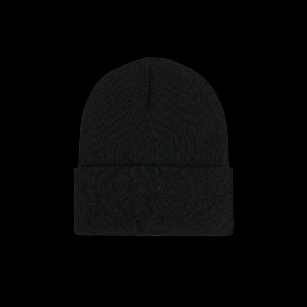 EMBROIDERED LOGO BEANIE 詳細画像 Black 2