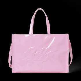 PATENT LEATHER SHOULDER HAND BAG 詳細画像