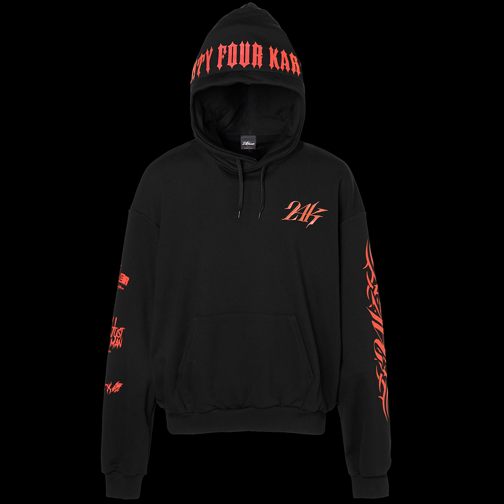 COLORWAY GRAPHIC PULLOVER HOODIE 詳細画像 Orange 1