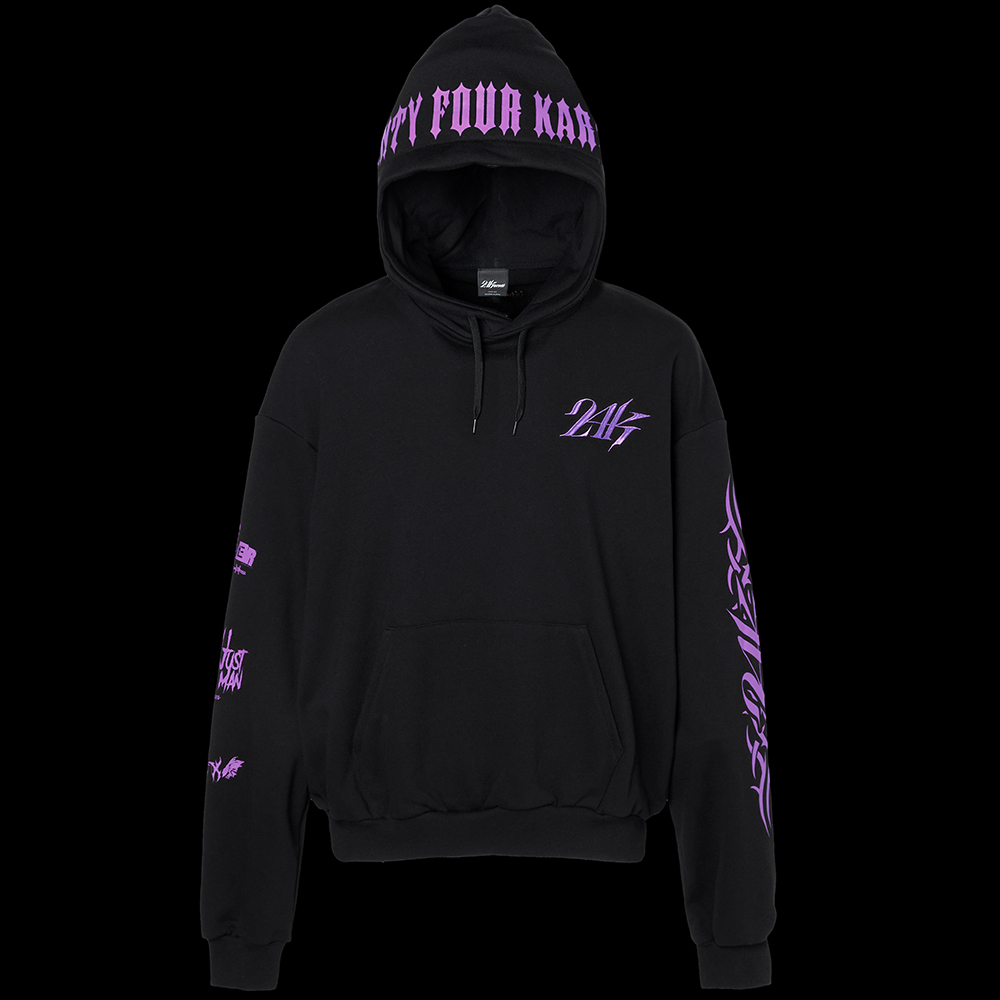 COLORWAY GRAPHIC PULLOVER HOODIE 詳細画像 Purple 1