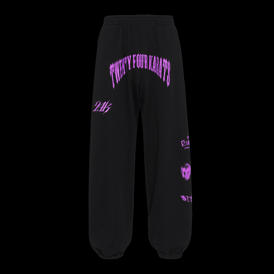 COLORWAY GRAPHIC SWEATPANTS 詳細画像 Purple 1