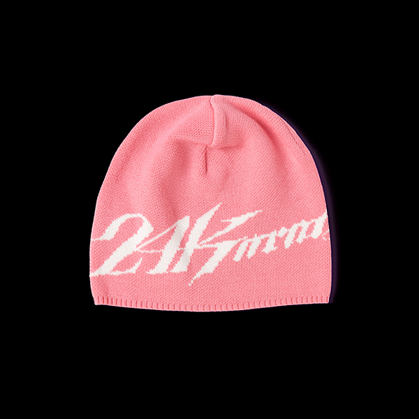 LOGO JACQUARD BEANIE