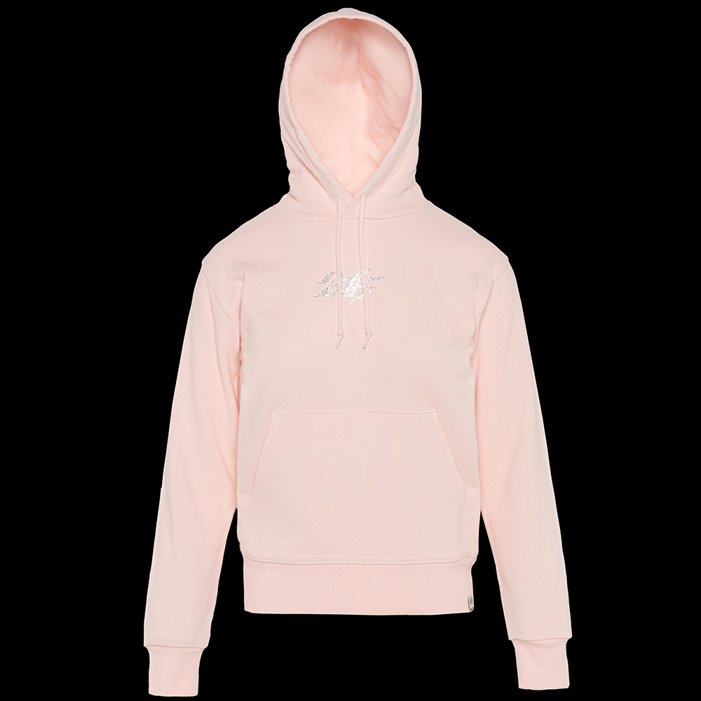 WMNS RHINESTONE HOODIE 詳細画像 L.Pink 1