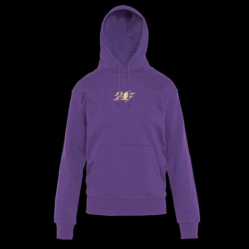 WMNS RHINESTONE HOODIE 詳細画像 Purple 1