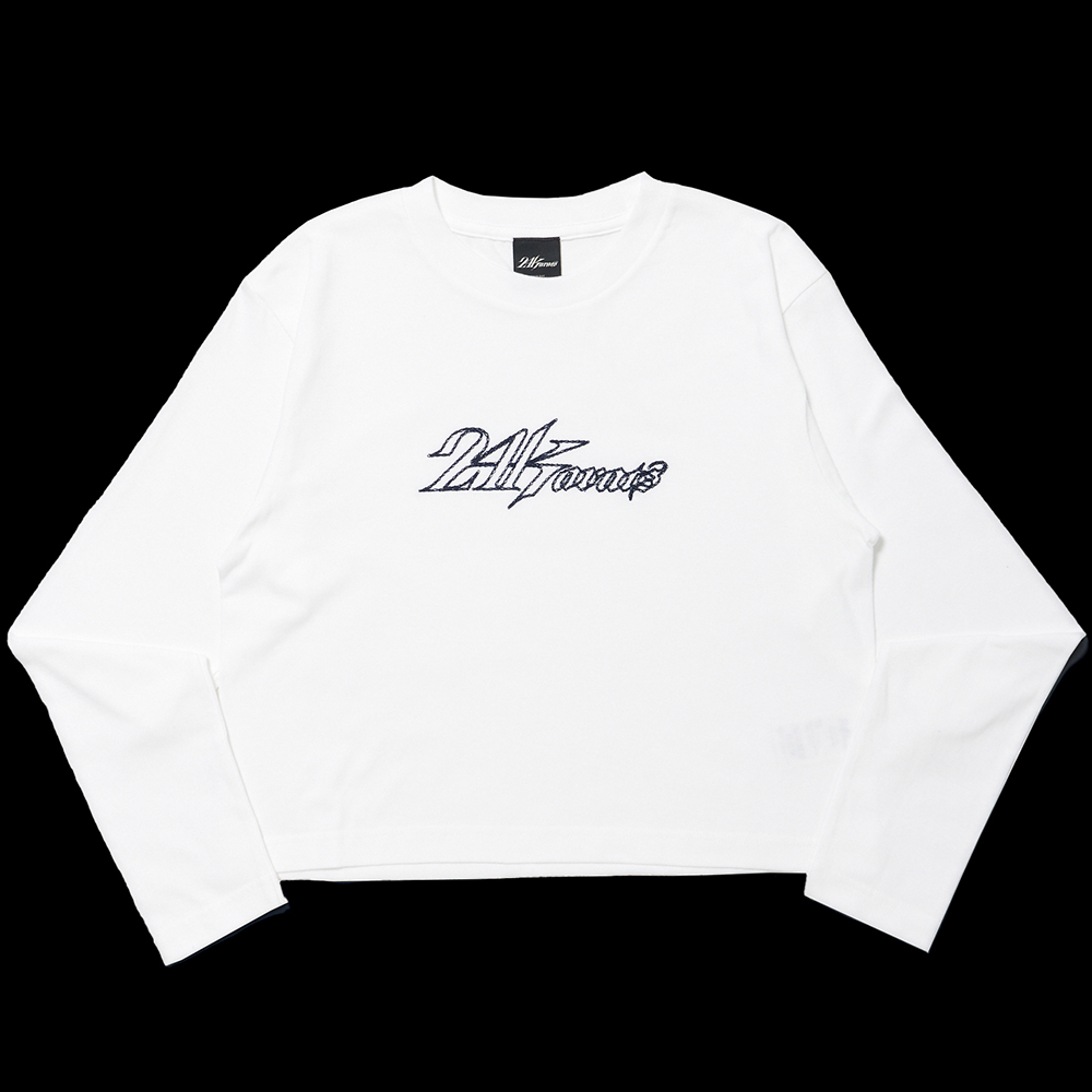 WMNS CHAIN STITCH TEE LS 詳細画像 O.White 6