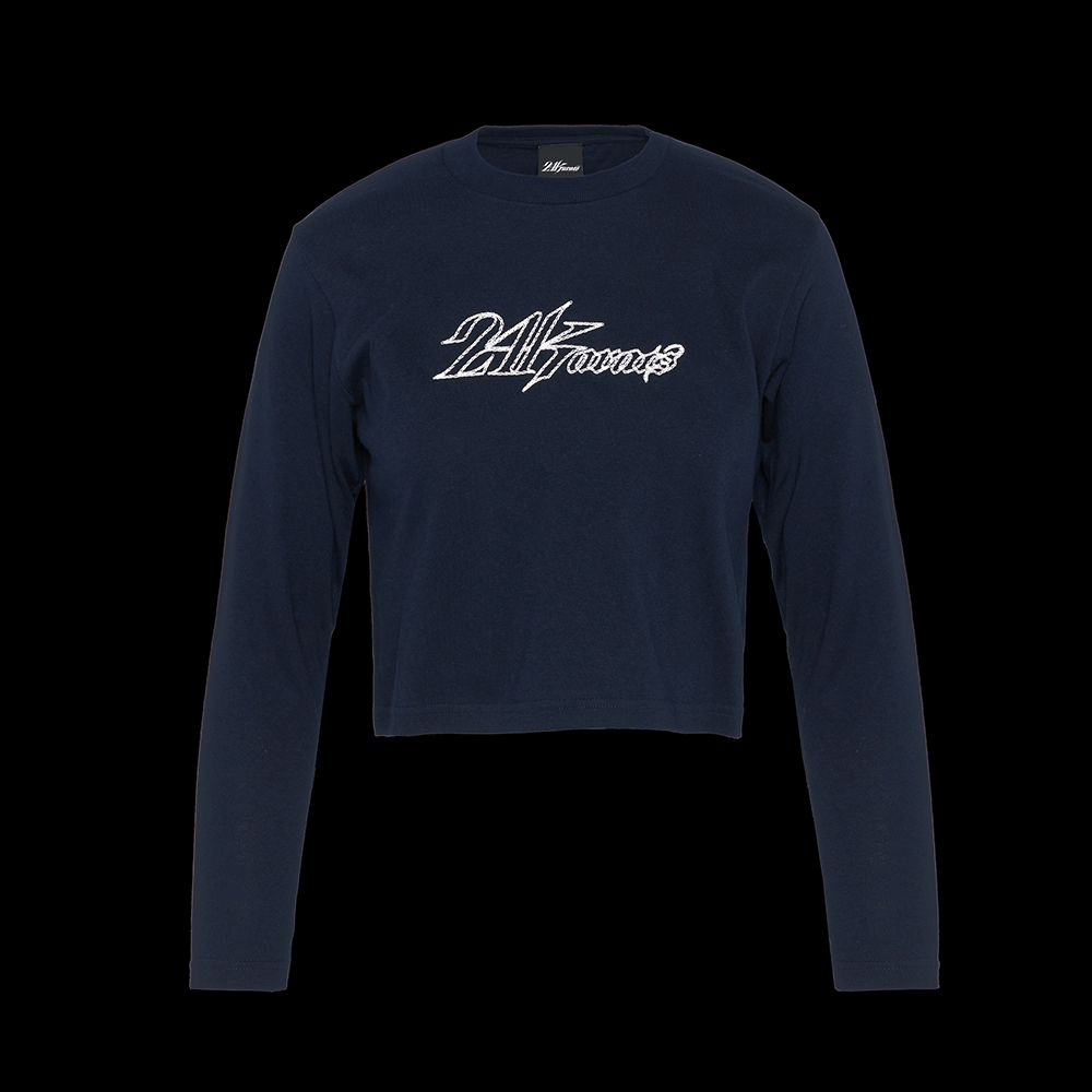 WMNS CHAIN STITCH TEE LS 詳細画像 Navy 1