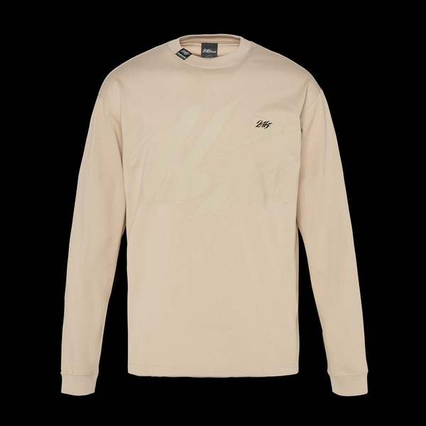 OVER PRINT LS TEE 詳細画像 Beige 1