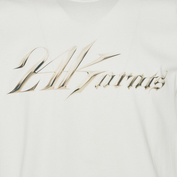 CHROME LOGO LS TEE 詳細画像 White 3