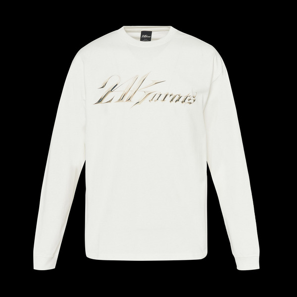 CHROME LOGO LS TEE 詳細画像 White 1