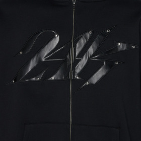 FUAX LEATHER PATCH FULL ZIP HOODIE 詳細画像