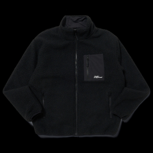 REVERSIBLE SHERPA JACKET				 				 詳細画像 Black 7