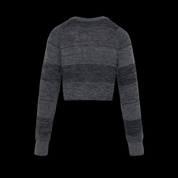 WMNS CROPPED KNIT SWEATER 詳細画像 Black 2