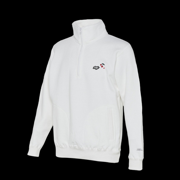 OP LABEL HALFZIP SWEATSHIRTS 詳細画像 White 1