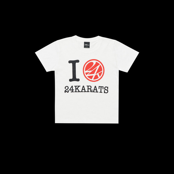 24LOVES SS TEE (for WMNS / KIDS) 詳細画像 White 2