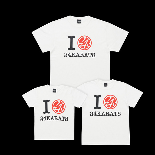 24LOVES SS TEE (for WMNS / KIDS) 詳細画像 White 4