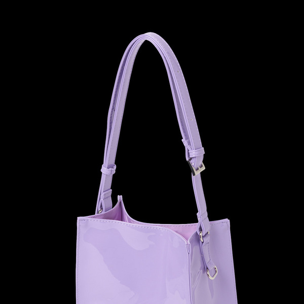 PATENT LEATHER 2WAY TOTE BAG 詳細画像 Black 11