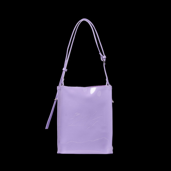 PATENT LEATHER 2WAY TOTE BAG 詳細画像 Purple 1