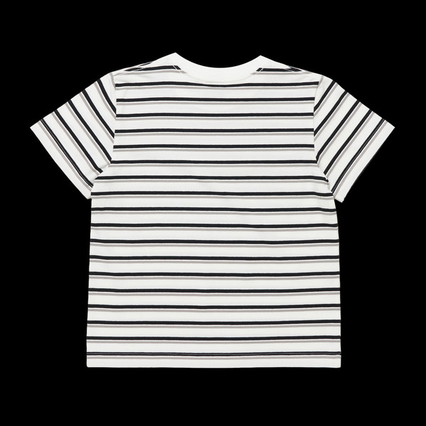 WMNS MULTI BORDER SS TEE				 				 詳細画像 White 1