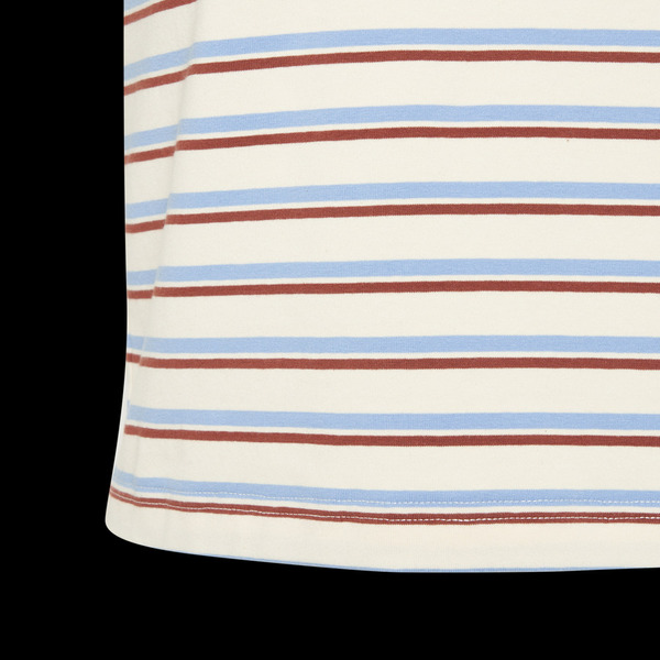WMNS MULTI BORDER SS TEE				 				 詳細画像 White 6