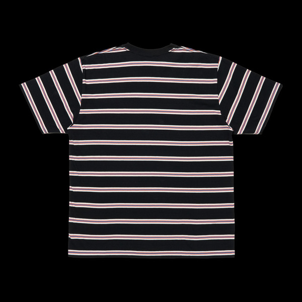 MULTI BORDER SS TEE				 				 詳細画像 Black 1