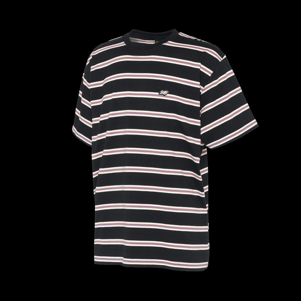 MULTI BORDER SS TEE				 				 詳細画像 Black 2