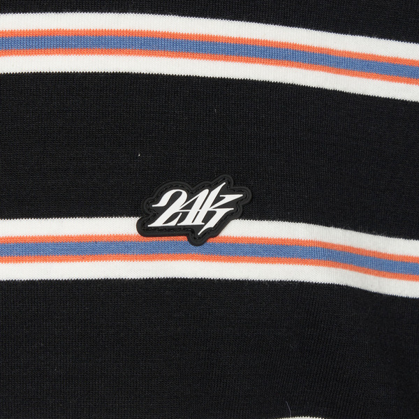 MULTI BORDER SS TEE				 				 詳細画像 Black 5