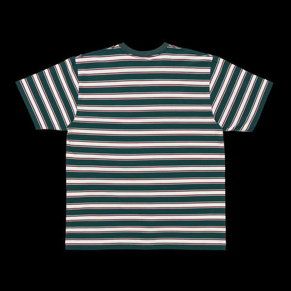 MULTI BORDER SS TEE				 				 詳細画像 Black 6