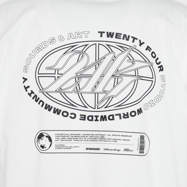 24STUDIO SS TEE 詳細画像 White 10