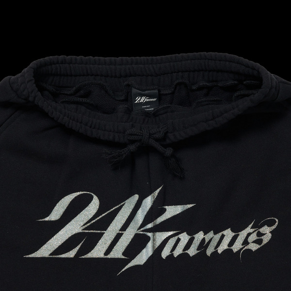 GLITTER PT URBAN SWEAT SHORTS 詳細画像 Black 3