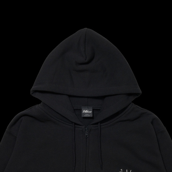 24k x LIL LEAGUE Zip Hoodie 詳細画像 Black 2
