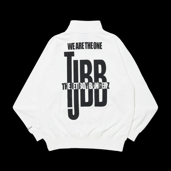 24k x TJBB Half Zip Sweat 詳細画像 White 1