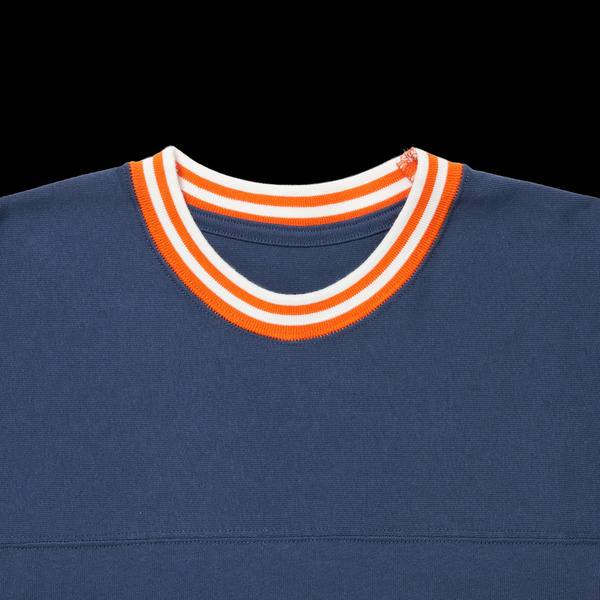 24 GLITTER FOOTBALL SS TEE 詳細画像 Navy 8