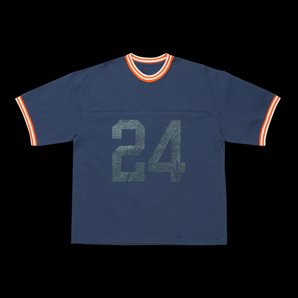 24 GLITTER FOOTBALL SS TEE