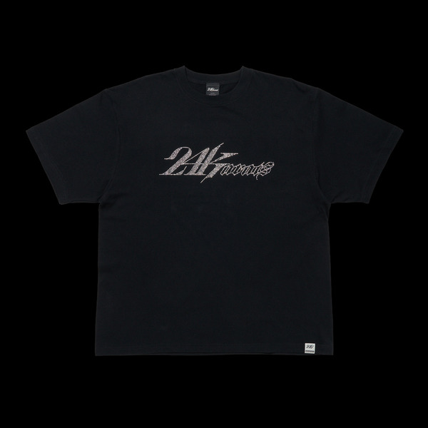 RHINESTONE SS TEE 詳細画像 Black 1