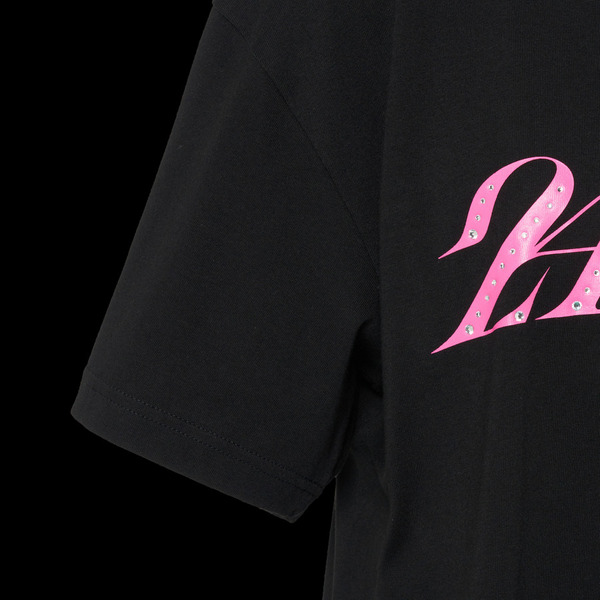 MENS RHINESTONE LOGO TEE (Girls² ver) 詳細画像 White 2