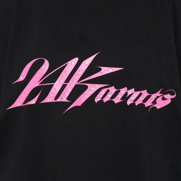 MENS RHINESTONE LOGO TEE (Girls² ver) 詳細画像 White 5
