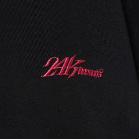 MENS RHINESTONE LOGO ZIP HOODIE (Girls² ver) 詳細画像